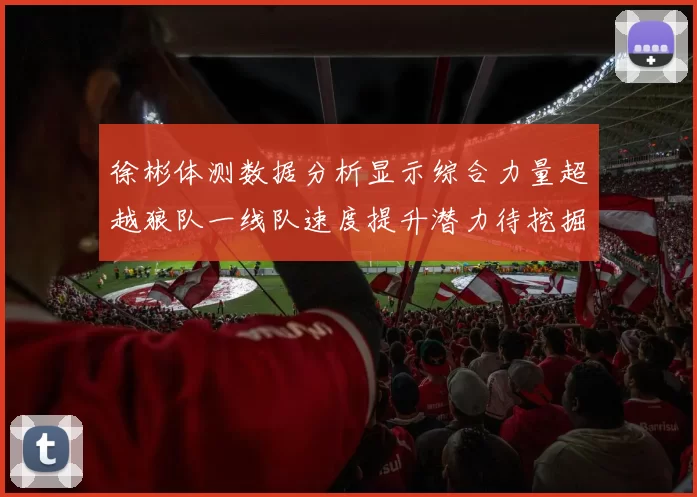 徐彬体测数据分析显示综合力量超越狼队一线队速度提升潜力待挖掘